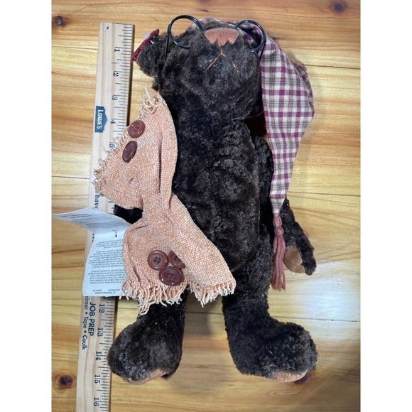 DANDEE Plush Bear Collectible Teddys Teddy 100th Anniversary Stuffed 9" With Tag - Picture 4 of 9